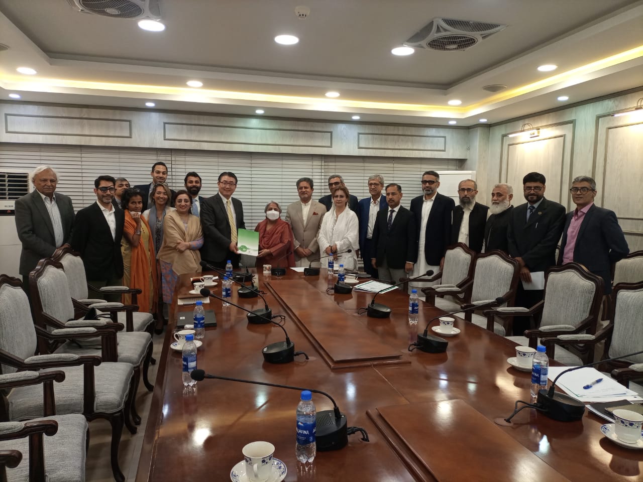 CEO PPHI Sindh, attended a meeting with World Bank Asia chaired by Sindh Minister for Health, Dr. Azra Pechuho